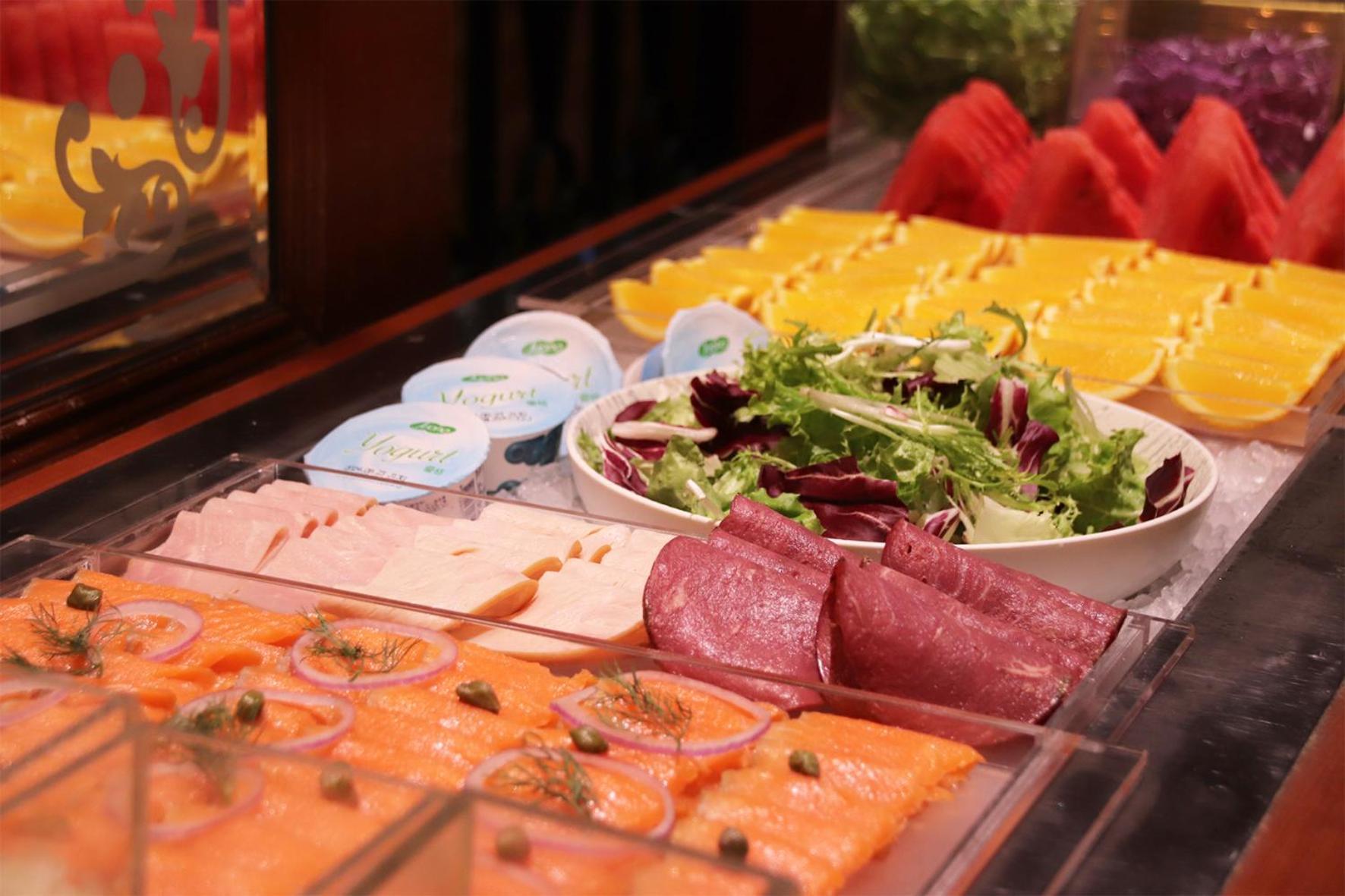 מלון The Landis טאיפיי מראה חיצוני תמונה A salad bar