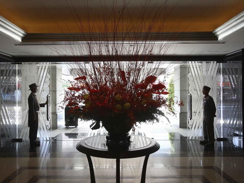 מלון The Landis טאיפיי מראה חיצוני תמונה The lobby of the hotel